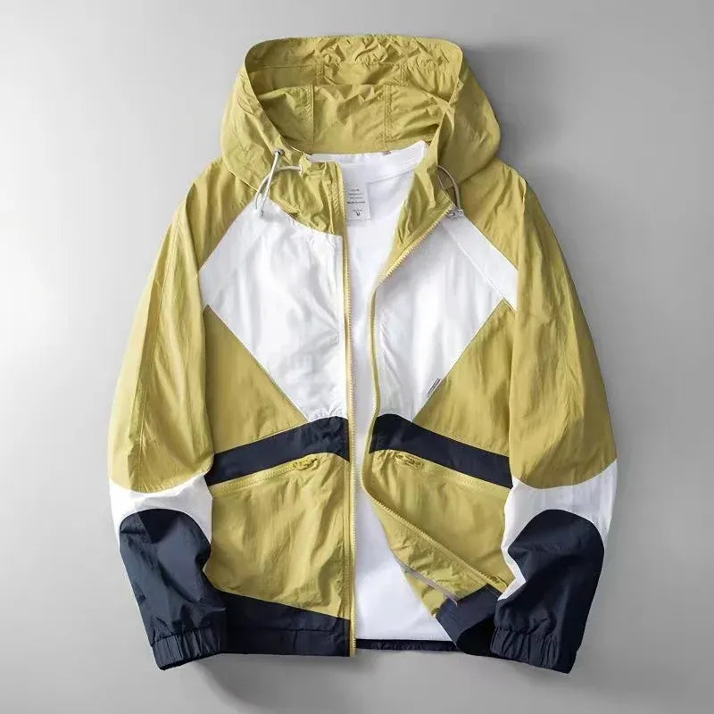 Veste coupe-vent à panneaux, vue 2