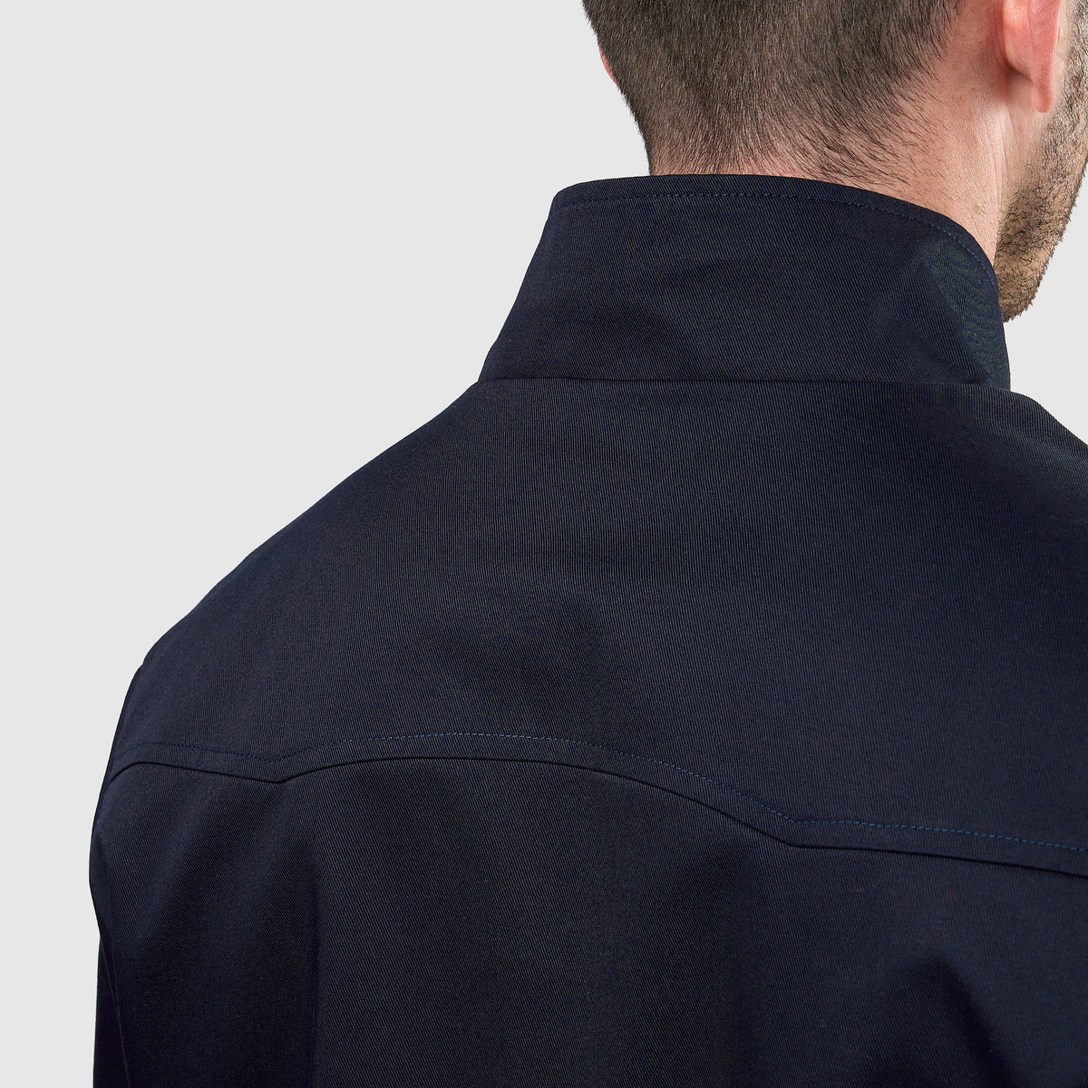 Blouson Harrington Signature Marine, vue 5
