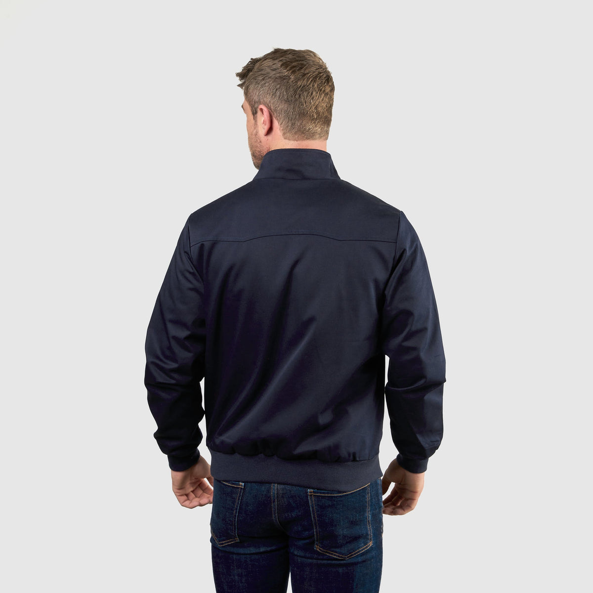 Blouson Harrington Signature Marine, vue 10