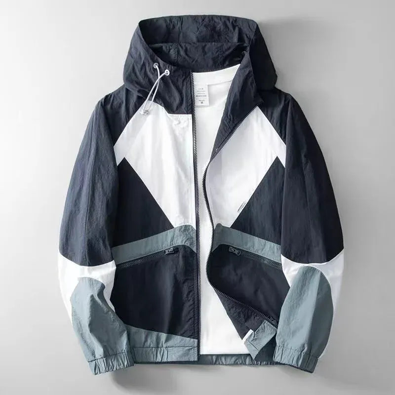 Veste coupe-vent à panneaux, vue 1