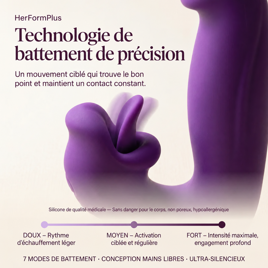 HerFormPlus Pelvic Pro – technologie de battement de précision