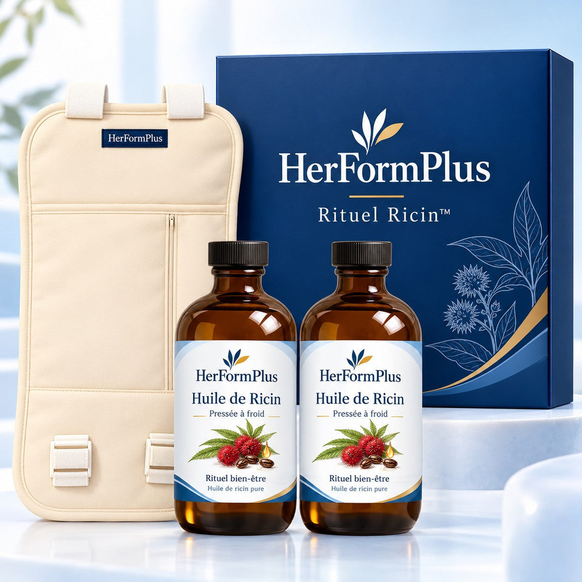 Kit Rituel Ricin avec son coffret HerFormPlus